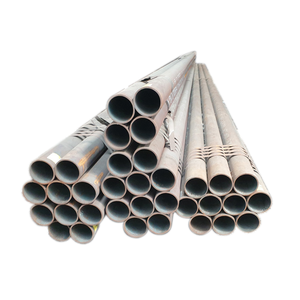 Astm aii צינור פלדת פחמן astm A106 גר '. B חלק sch40 צינור פלדה פחמן עבור חומר בנייה