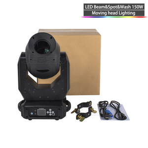 Shehds Beam Wash Spot 3 in1 Moving Head Muster 150w <span class=keywords><strong>LED</strong></span> Light Moving Heads mit Farbrad DMX Control für Hochzeits feier