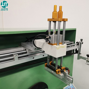 Customizing Semiautomatic Print Screen Machine Large Format Shenzhen Silk Screen Printer Printing Machine with Rotary System - Product Image 2