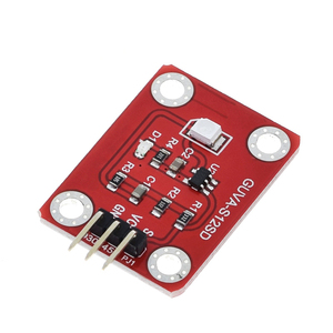 TZT UV sensörü 240-370nm GUVA-S12SD 3528 güneş ultraviyole yoğunluk modülü Arduino/ahududu pi için DC 3.3-5V