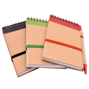 Imprinted Mini <strong>Notebook</strong> <strong>With</strong> Pen Spiral <strong>Notebook</strong> Printing Custom Mini Pocket <strong>Notebook</strong> Unlined Kraft - Product Image 5