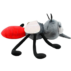חרקים ענק חיידקים בפלאש צעצועי יתושים Custom ממולא בעלי החיים ים בעלי החיים בפלאש וpp כותנה מותאם אישית אריזה 36 חודשים ZONOBLE