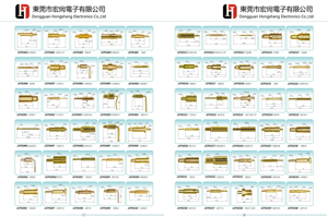 電気プラグ<span class=keywords><strong>PCB</strong></span>ピン工業用精密男性真鍮部品
