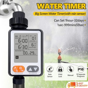 Display LCD automatico timer acqua interruttore interruttore a spruzzo cortile serra casa giardino irrigazione timer temporizzazione irrigazione - Product Image 2