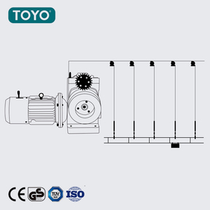 Palan de scène Toyo 1 2 4 point suspendu équipement de levage de scène théâtre Led éclairage de mariage treuil de scène électrique - Product Image 5