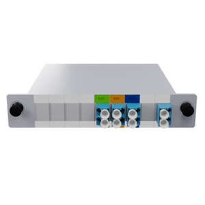 Internet Service <strong>Provider</strong> 6CH 1271-1371nm Demux Fiber CWDM Blade Type Cassette Module Plastic Box with Connector Plug - Product Image 1