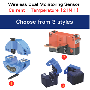 IOT 0-2000A Passive Wireless CT 5A/1A /1v <strong>Output</strong> Split Core <strong>Digital</strong> Multifunctional Current Transformer Online Current <strong>Sensor</strong> - Product Image 3