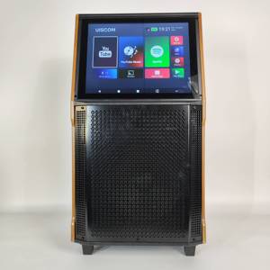 Altavoz de cine en casa multifuncional Altavoces de karaoke de carro portátil de 10 pulgadas con sistema Android Pantalla de 14,1 pulgadas - Product Image 1