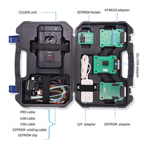 2024 nuevo CGDI CG100X ECU herramienta de reparación de programación RENESAS SRS herramienta de reparación de computadora lector de chips soporte de reparación de tablero MQB
