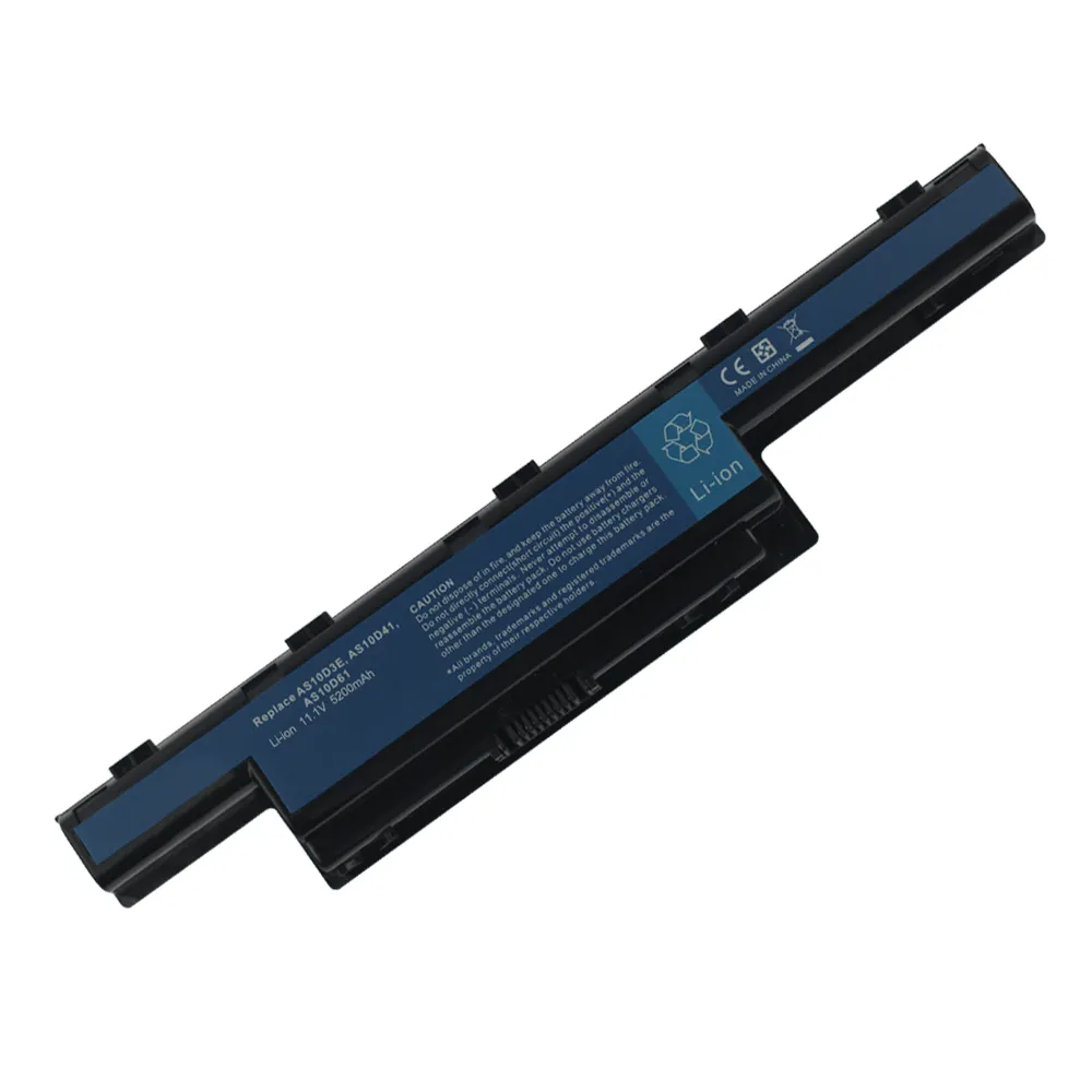 Batería para portátil batería ordenador portátil reemplazo para Acer AS10D3E AS10D41 AS10D61 Aspire 4551 de 4741 a 5741