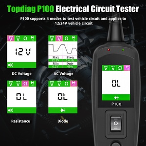 JDiag P100 מערכת חשמל רכב במעגל <span class=keywords><strong>Tester</strong></span> עבור מכוניות ומשאית - Product Image 5