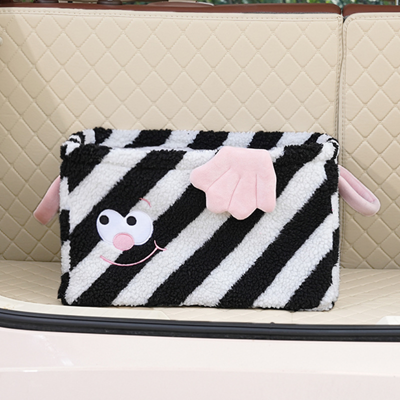 Panier de rangement Monster - Noir et Blanc