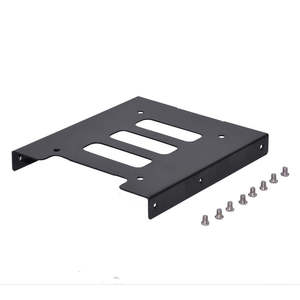 Venda quente de suporte de suporte de unidade de estado sólido para SSD de 2,5 a 3,5 polegadas de metal
