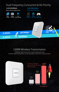 N300 wifi erişim noktası wi-fi ap Comfast cf-e355acv2 kablosuz tavan AP OEM kapalı kablosuz yönlendirici tp wifi erişim noktası - Product Image 6