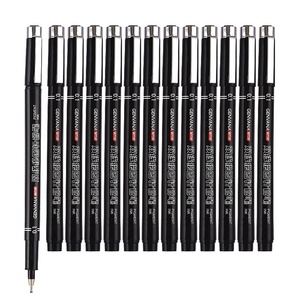 カラーボックスパッケージ付き0.1mm G-09901ダブルファインライン描画針ペンを使用したデザイン - Product Image 2