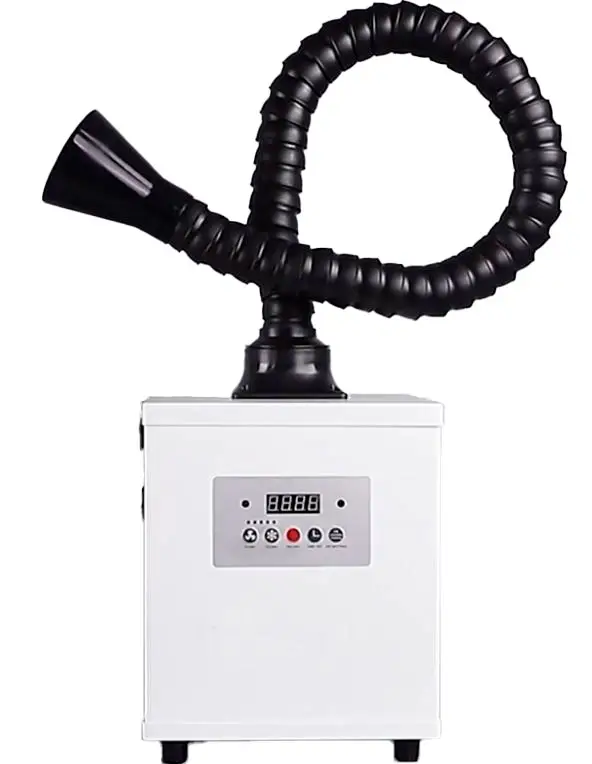 150W estrattore di saldatura fumo aspiratore di carbone attivo filtro HEPA