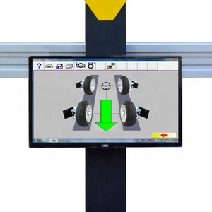 四柱汽车升降机，用于车库发射手动车轮定位机 - Product Image 3
