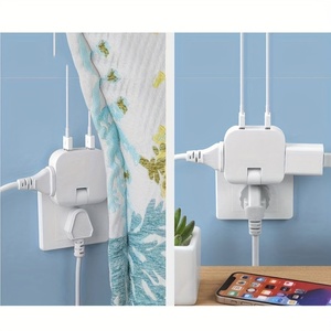 Nuevo Tipo de enchufe de extensión plegable 3 en 1 adaptador de corriente de EE. UU. Rotación de 180 grados convertidor ajustable enchufe de Japón con 2 Usb - Product Image 5