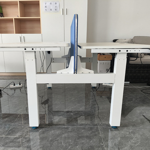 高品质人体工程学高度可调隔间桌，适用于坐立式电脑桌工作站 - Product Image 6
