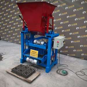 Concrete <strong>Block</strong> Making Big Concrete Brick Making <strong>Machine</strong> 4-35 Hollow Brick Full Automatic Clay Brick Production <strong>Line</strong> - Product Image 2