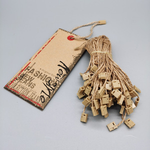Cuerda de etiquetas colgantes con cuerda de ropa personalizada para etiquetas y etiquetas de ropa - Product Image 2