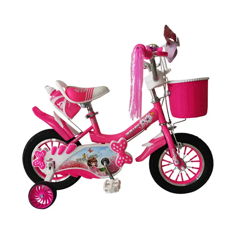 フィリップスキッズバイク女の子のための素敵なプリンセスバイク子供ギフト自転車