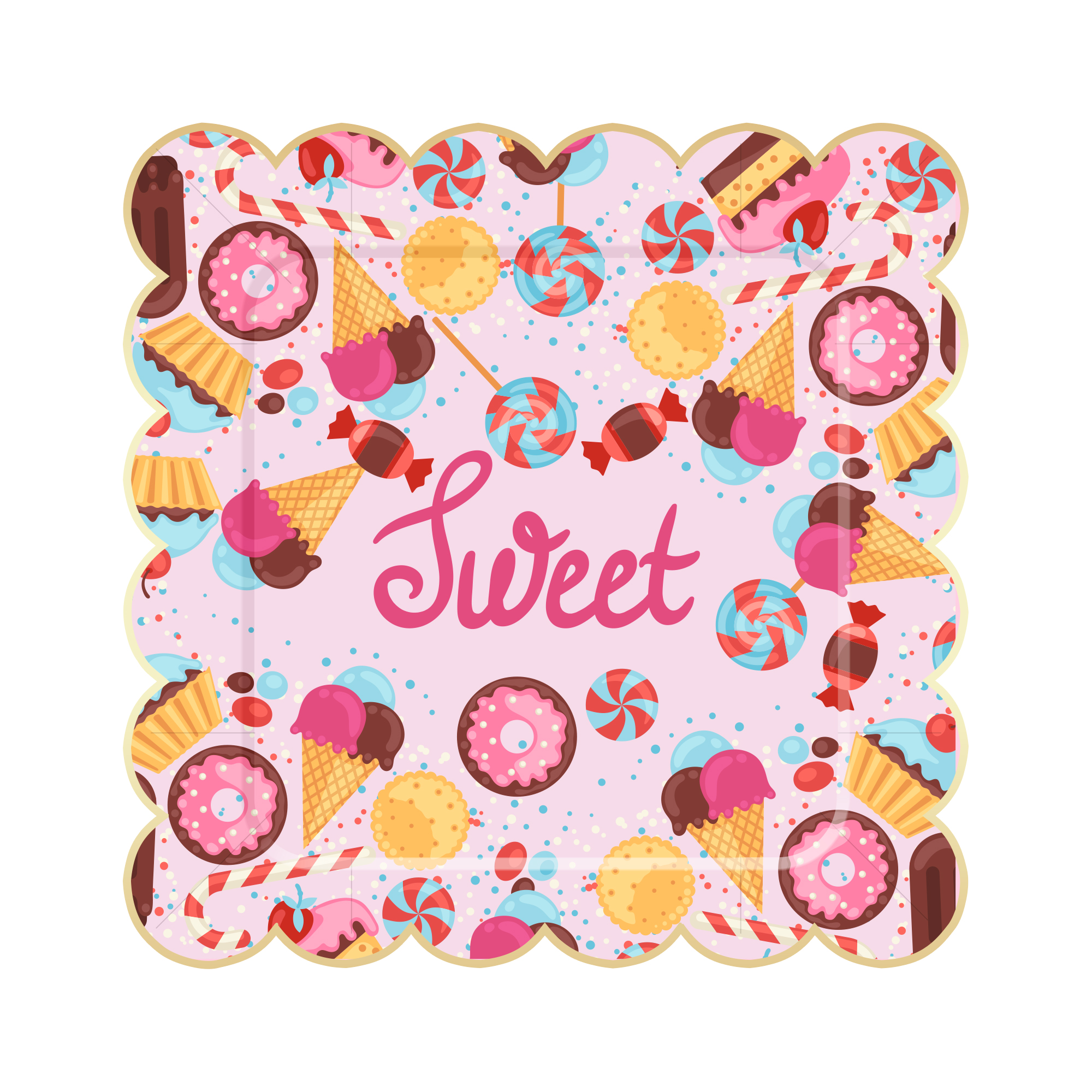 Plato de 9 pulgadas - 24