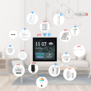 X407 Productos para el hogar inteligente de 4 pulgadas Tuya Smart Home Automation Dispositivo Zigbee Smart Home Zigbee Gateway Panel de control Alexa incorporado - Product Image 5