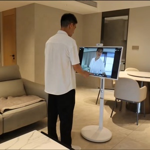ポータブル回転充電式32インチLCDタッチスクリーンディスプレイAndroidスマートテレビ外部カメラ付き - Product Image 4