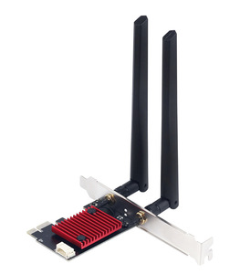 AX200 WIFI6 Dual Band 3000Mbps masaüstü PCI-E WiFi adaptörü BT5.2 WLAN ax WLAN ağ kartı ile PC için - Product Image 2