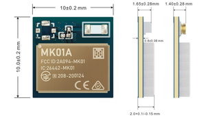 Di piccole dimensioni posizione Beacon ricevitore bluetooth Nrf52832 modulo Ble arduino compatibile per Audio bluetooth modulo ricevitore - Product Image 6