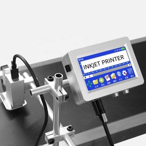 Plastik flasche Karton Box Inkjet Verfalls datum Druck digitale automatische Batch-Codier maschine - Product Image 1