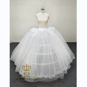 QUEENSGOWN süper büyük 5 çemberler <span class=keywords><strong>Petticoat</strong></span> kabarık balo <span class=keywords><strong>Petticoat</strong></span> quincewedding elbise <span class=keywords><strong>Crinoline</strong></span> kadınlar <span class=keywords><strong>Petticoat</strong></span> düğün için
