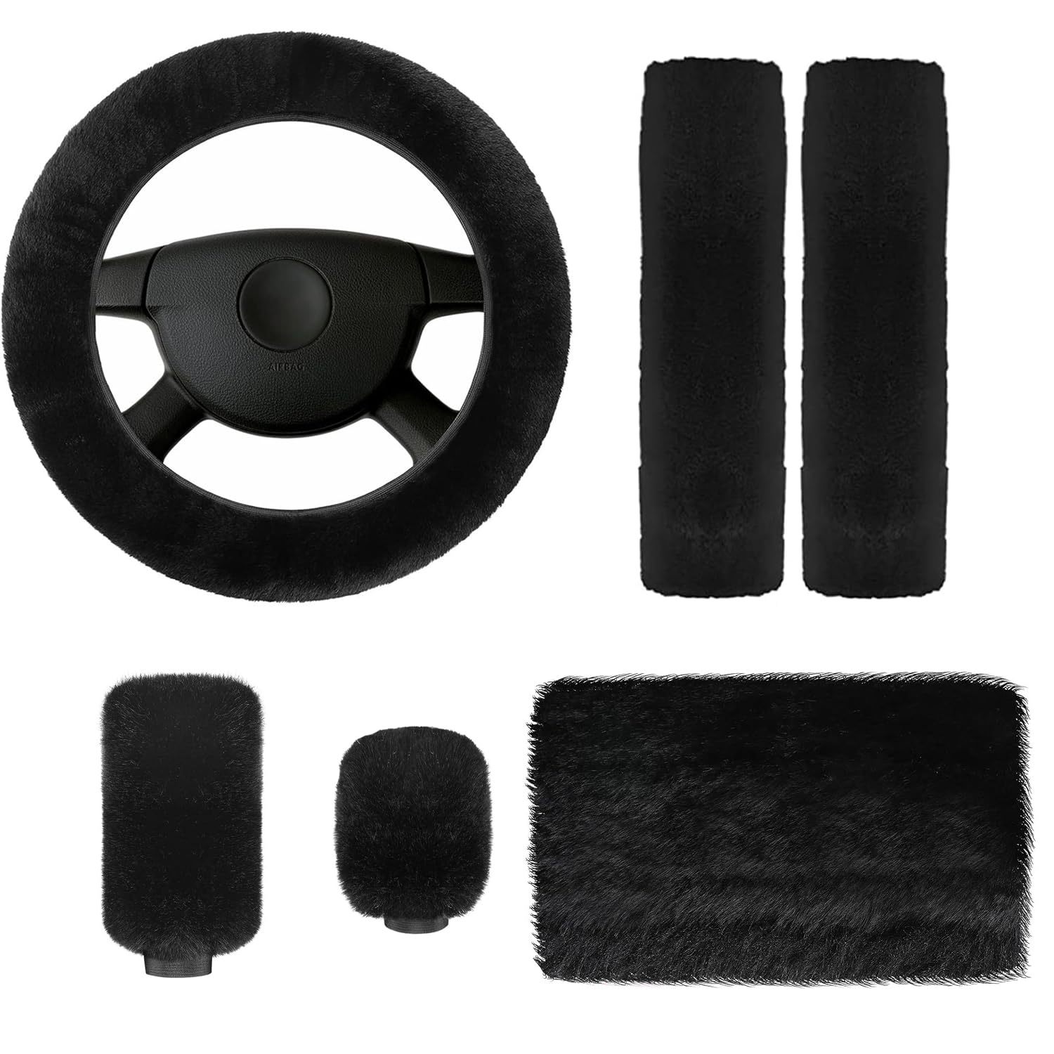 Ensemble 6 pièces noir