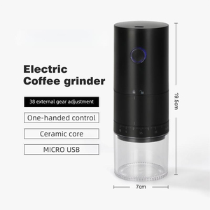 Automatic Coffee Grinder Machine High-Speed Industrial Mill Grind Adjustment Hopper Scale Dosing <strong>Program</strong> for Coffee Shops