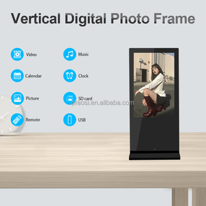 Sensor de movimiento de alta resolución Lcd AD Player 10,1 pulgadas Vertical Digital Signage Display Reproductor de publicidad