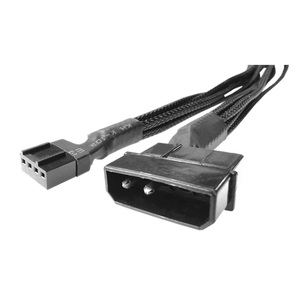Ventola di raffreddamento CPU da 1 a 5 IDE Molex 4 Pin a 5 road PWM Fan Hub 4 Pin 3Pin Splitter Cable 30CM per alimentatore per Computer ATX - Product Image 2