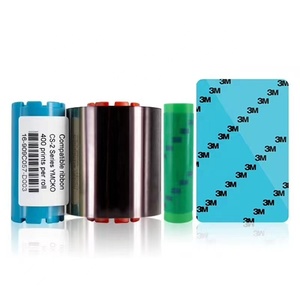 2025ขายดีเข้ากันได้กับ CS200E Hiti/CS220E YMCKO Ribbon-400prints สีเต็มรูปแบบ/ม้วนสำหรับการพิมพ์บัตรประจำตัวพีวีซี - Product Image 2