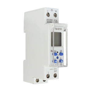 TM610タイマースイッチによる正確な時間制御1Pレールマウント220V用スマートパワータイマー - Product Image 5
