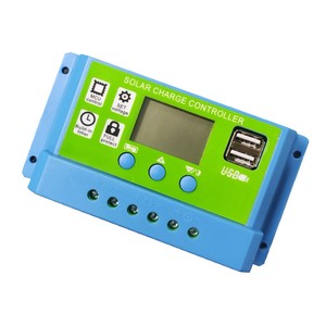 Controlador de carga fotovoltaica DCLCD PWM 11.1V12V controlador 10A 20A 30A 25,6 V - Product Image 2