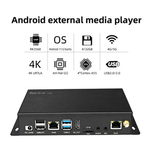 New Industrial Grade Network <strong>Media</strong> Player Box RK3568 K5M 4GB Digital Signage Android Box EMMC With HD-MI2.0 Out - Product Image 4