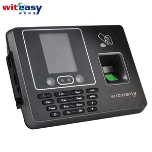 Controllo biometrico dell'accesso dell'impronta digitale e tempo biometrico e terminale del sistema di presenza con TCP/IP USB RS485/232