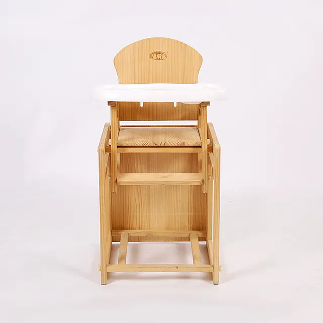 प्राचीन लकड़ी बच्चे बूस्टर सीट उच्च कुर्सी के लिए बच्चे