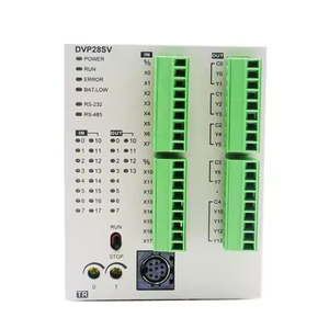Dvp28sv11t2 plc בקר לוגי לתכנות 16 קלט 12 סוג טרנזיסטור