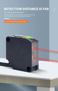 Sensore di prossimità fotoelettrico E3JK 24VDC relè uscita luce diffusione a infrarossi quadrato ottico fotoelettrico sensore interruttore - Product Image 2