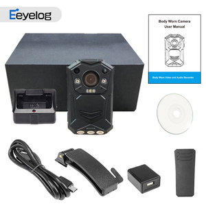 Eeyelog A21 corpo indossato fotocamera per uso comandante portatile per la visione notturna del corpo macchina fotografica con EIS IR AES256 impermeabile fotocamera portatile