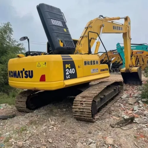 حفار إنشاءات PC240 يستخدم ل Komatsu ياباني أصلي مستعمل