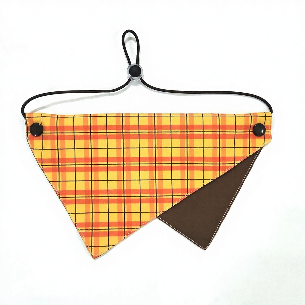 Orange et marron| Plaid