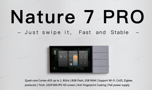 Nature 7 PRO-Sistema Inteligente de Automatización del Hogar, Pantalla Táctil OLED, Android, EE. UU./UE, Conectividad Wi-Fi, Kits PARA EL Hogar Inteligente, EE. UU./UE - Product Image 2