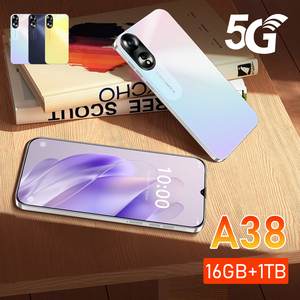 新款6.8英寸A38手机真4g一体机2 16g安卓内置屏幕智能功能使用条件欧盟插头MTK码分多址